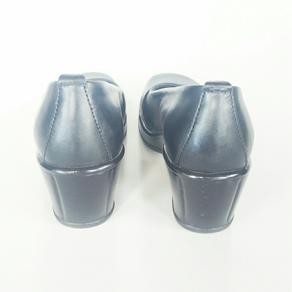 Dansko Black Leather Mules Size 39 - Picture 5 of 6